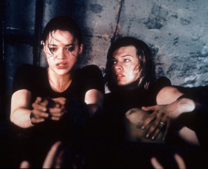 Resident-evil-movie-2002-poster-jovovich-rodriguez.-300x244
